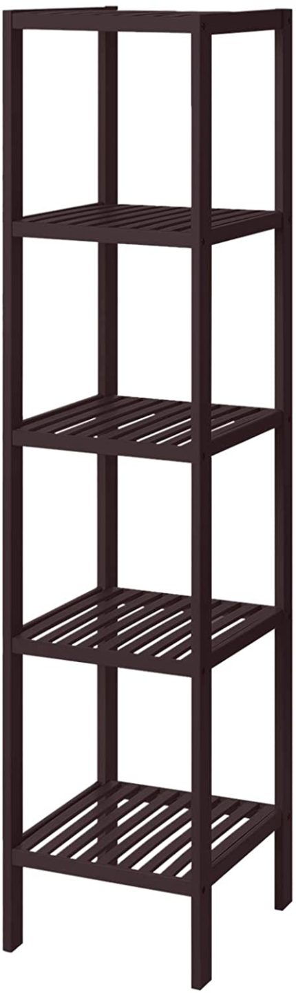 Enjoy fast, free nationwide shipping!  Owned by a husband and wife team of high-school music teachers, HawkinsWoodshop.com is your one stop shop for quality USA handmade industrial, modern, mid-century, and rustic furniture as well as imported furniture.  Get our Brown Bamboo Bathroom Shelf Storage Rack on sale now!