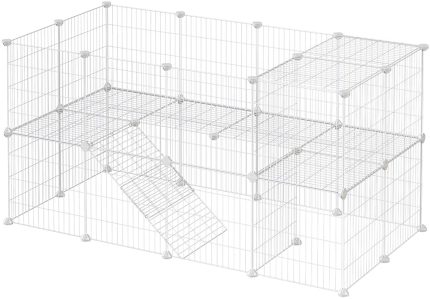 Enjoy fast, free nationwide shipping!  Owned by a husband and wife team of high-school music teachers, HawkinsWoodshop.com is your one stop shop for quality USA handmade industrial, modern, mid-century, and rustic furniture as well as imported furniture.  Get our Metal Wire Indoor Pet Playpen on sale now!