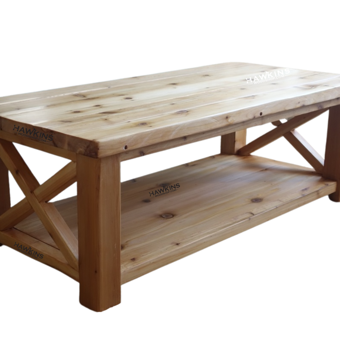 Wood Coffee Table, Solid Wood Coffee Table, HawkinsWoodshop.com
