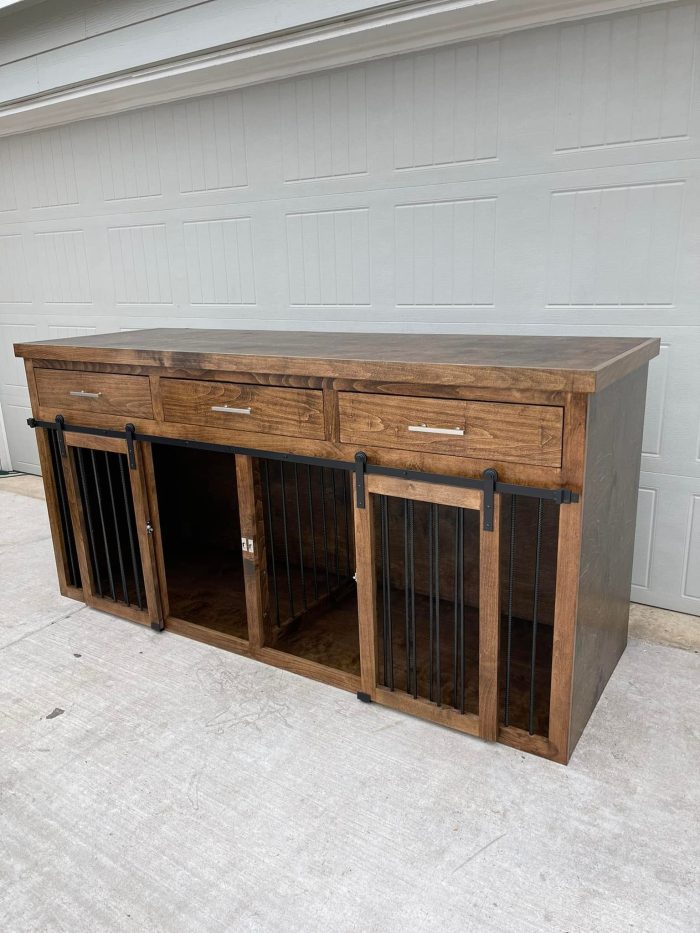 Enjoy fast, free nationwide shipping! Owned by a husband and wife team of high-school music teachers, HawkinsWoodshop.com is your one stop shop for quality USA handmade industrial, modern, mid-century, and rustic furniture as well as imported furniture. Get our Dog Kennel TV Console Built-to-Order Made-in-the-USA on sale now!