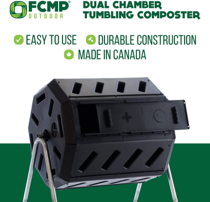 Enjoy fast, free nationwide shipping!  Owned by a husband and wife team of high-school music teachers, HawkinsWoodshop.com is your one stop shop for quality USA handmade industrial, modern, mid-century, and rustic furniture as well as imported furniture.  Get our IM4000 Dual Chamber Tumbling Composter (Black) on sale now!