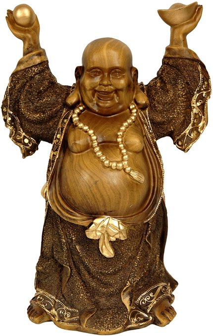 Enjoy fast, free nationwide shipping!  Owned by a husband and wife team of high-school music teachers, HawkinsWoodshop.com is your one stop shop for quality USA handmade industrial, modern, mid-century, and rustic furniture as well as imported furniture.  Get our Oriental Furniture 12" Standing Prosperity Buddha Statue on sale now!