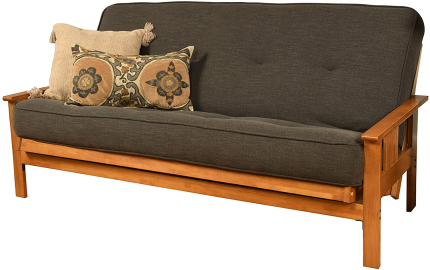 Enjoy fast, free nationwide shipping!  Owned by a husband and wife team of high-school music teachers, HawkinsWoodshop.com is your one stop shop for quality USA handmade industrial, modern, mid-century, and rustic furniture as well as imported furniture.  Get our Kodiak Furniture Linen Charcoal Full-Size Futon Mattress Only on sale now!