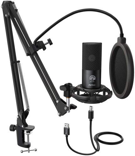 Enjoy fast, free nationwide shipping!  Owned by a husband and wife team of high-school music teachers, HawkinsWoodshop.com is your one stop shop for quality USA handmade industrial, modern, mid-century, and rustic furniture as well as imported furniture.  Get our FIFINE Studio Condenser USB Microphone Computer PC Microphone Kit with Adjustable Scissor Arm Stand Shock Mount for Instruments Voice Overs Recording Podcasting Youtube Karaoke Gaming Streaming-T669 on sale now!