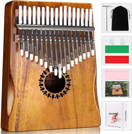 Enjoy fast, free nationwide shipping!  Owned by a husband and wife team of high-school music teachers, HawkinsWoodshop.com is your one stop shop for quality USA handmade industrial, modern, mid-century, and rustic furniture as well as imported furniture.  Get our Newlam Kalimba Thumb Piano 17 Keys, Portable Mbira Finger Piano Gifts for Kids and Adults Beginners on sale now!