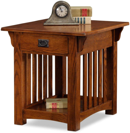 Enjoy fast, free nationwide shipping!  Owned by a husband and wife team of high-school music teachers, HawkinsWoodshop.com is your one stop shop for quality USA handmade industrial, modern, mid-century, and rustic furniture as well as imported furniture.  Get our Leick Furniture Mission Drawer End Table, Solid Ash and Oak Veneers on sale now!