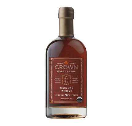 Enjoy fast, free nationwide shipping!  Owned by a husband and wife team of high-school music teachers, HawkinsWoodshop.com is your one stop shop for quality USA handmade industrial, modern, mid-century, and rustic furniture as well as imported furniture.  Get our Crown Maple Syrup Maple Cinnamon Infused, 8.5 Fl Oz on sale now!