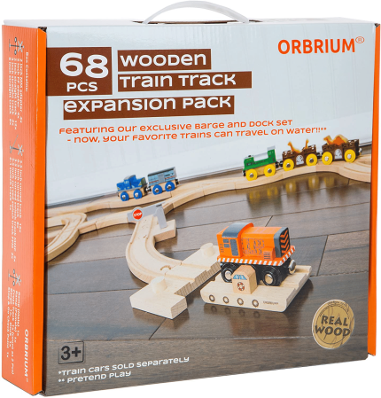 Enjoy fast, free nationwide shipping!  Owned by a husband and wife team of high-school music teachers, HawkinsWoodshop.com is your one stop shop for quality USA handmade industrial, modern, mid-century, and rustic furniture as well as imported furniture.  Get our Orbrium Toys 68 Pcs Wooden Train Track Expansion Pack Compatible with Thomas Wooden Train, Brio, Thomas the Tank Engine on sale now!