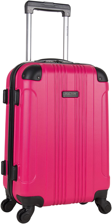 Enjoy fast, free nationwide shipping!  Owned by a husband and wife team of high-school music teachers, HawkinsWoodshop.com is your one stop shop for quality USA handmade industrial, modern, mid-century, and rustic furniture as well as imported furniture.  Get our KENNETH COLE REACTION Out of Bounds Luggage Collection Lightweight Durable Hardside 4-Wheel Spinner Travel Suitcase Bags, Magenta, 20-Inch Carry On on sale now!
