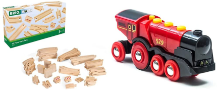 Enjoy fast, free nationwide shipping!  Owned by a husband and wife team of high-school music teachers, HawkinsWoodshop.com is your one stop shop for quality USA handmade industrial, modern, mid-century, and rustic furniture as well as imported furniture.  Get our Brio World Wooden Special Track Pack 33772 & Mighty Red Action Locomotive Train Toy 33592 for Age 3+ on sale now!