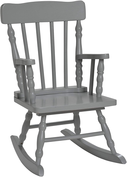 Enjoy fast, free nationwide shipping!  Owned by a husband and wife team of high-school music teachers, HawkinsWoodshop.com is your one stop shop for quality USA handmade industrial, modern, mid-century, and rustic furniture as well as imported furniture.  Get our Gift Mark Childs Rocking Chairs - Classic Hand-Made Wooden Rockers for Boys and Girls - Vintage Style Colonial Kid'S Seats - Childrens Furniture Rocker (Grey) on sale now!
