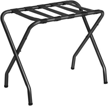 Enjoy fast, free nationwide shipping!  Owned by a husband and wife team of high-school music teachers, HawkinsWoodshop.com is your one stop shop for quality USA handmade industrial, modern, mid-century, and rustic furniture as well as imported furniture.  Get our Metal Folding Luggage Rack Black URLR64B on sale now!