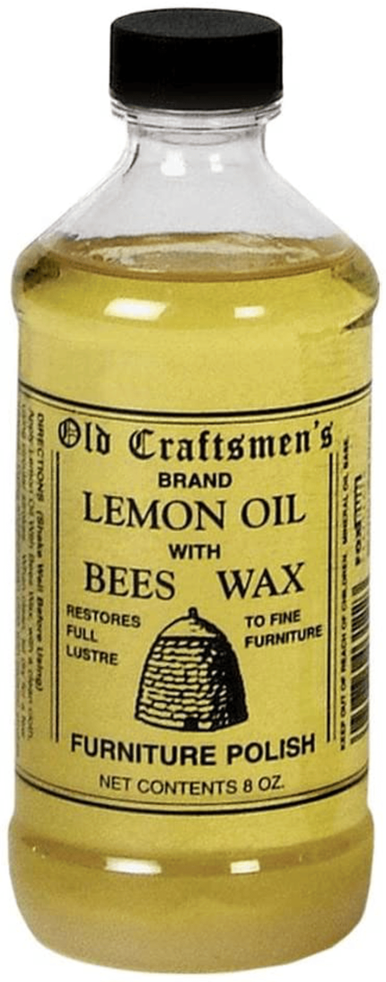 Enjoy fast, free nationwide shipping!  Owned by a husband and wife team of high-school music teachers, HawkinsWoodshop.com is your one stop shop for quality USA handmade industrial, modern, mid-century, and rustic furniture as well as imported furniture.  Get our Old Craftsmen'S Lemon Oil with Bees Wax Wood Furniture Polish 8Oz on sale now!
