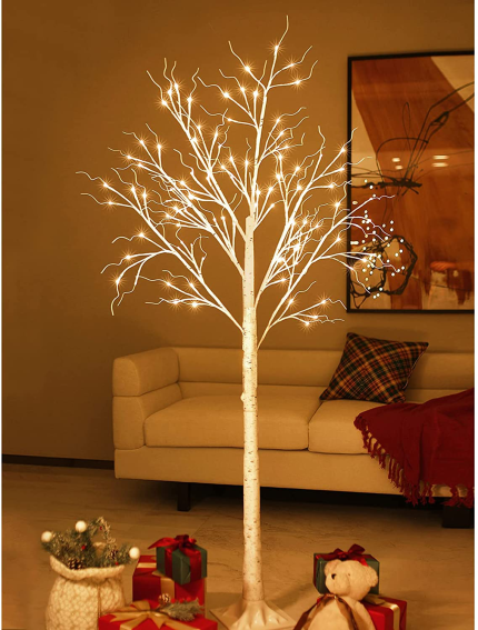 Enjoy fast, free nationwide shipping!  Owned by a husband and wife team of high-school music teachers, HawkinsWoodshop.com is your one stop shop for quality USA handmade industrial, modern, mid-century, and rustic furniture as well as imported furniture.  Get our Lighted Birch Tree 6 Ft 96 LED for Christmas Holiday Party Decorations Home Wedding Festival,Indoor and Outdoor Use,Warm White on sale now!