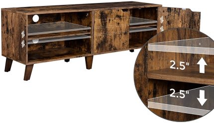 Enjoy fast, free nationwide shipping!  Owned by a husband and wife team of high-school music teachers, HawkinsWoodshop.com is your one stop shop for quality USA handmade industrial, modern, mid-century, and rustic furniture as well as imported furniture.  Get our Industrial Farmhouse TV Stand Console Cabinet on sale now!