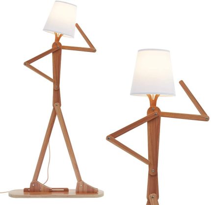 Enjoy fast, free nationwide shipping!  Owned by a husband and wife team of high-school music teachers, HawkinsWoodshop.com is your one stop shop for quality USA handmade industrial, modern, mid-century, and rustic furniture as well as imported furniture.  Get our Floor Lamp Modern Contemporary Movable Arm in Ash on sale now!