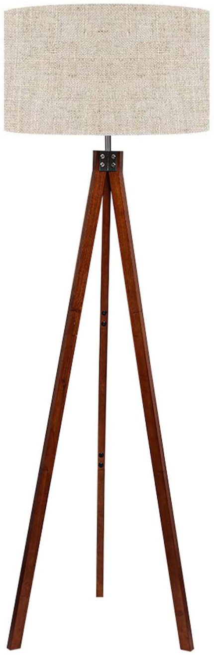 Enjoy fast, free nationwide shipping!  Owned by a husband and wife team of high-school music teachers, HawkinsWoodshop.com is your one stop shop for quality USA handmade industrial, modern, mid-century, and rustic furniture as well as imported furniture.  Get our Brown Modern Design Wood Tripod Floor Standing Lamp on sale now!