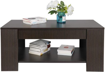 Enjoy fast, free nationwide shipping!  Owned by a husband and wife team of high-school music teachers, HawkinsWoodshop.com is your one stop shop for quality USA handmade industrial, modern, mid-century, and rustic furniture as well as imported furniture.  Get our Espresso Lift Top Coffee Table w/ Hidden Compartment on sale now!