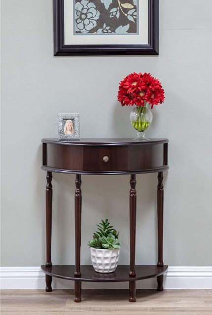 Enjoy fast, free nationwide shipping!  Owned by a husband and wife team of high-school music teachers, HawkinsWoodshop.com is your one stop shop for quality USA handmade industrial, modern, mid-century, and rustic furniture as well as imported furniture.  Get our Espresso End Table Side Table Entryway Table on sale now!