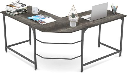 Enjoy fast, free nationwide shipping!  Owned by a husband and wife team of high-school music teachers, HawkinsWoodshop.com is your one stop shop for quality USA handmade industrial, modern, mid-century, and rustic furniture as well as imported furniture.  Get our L Shaped Desk Corner Computer Gaming Table Workstation for Home Office Study on sale now!