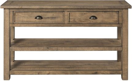Enjoy fast, free nationwide shipping!  Owned by a husband and wife team of high-school music teachers, HawkinsWoodshop.com is your one stop shop for quality USA handmade industrial, modern, mid-century, and rustic furniture as well as imported furniture.  Get our Reclaimed Natural Solid Wood Sofa Console Table on sale now!