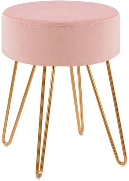 Enjoy fast, free nationwide shipping!  Owned by a husband and wife team of high-school music teachers, HawkinsWoodshop.com is your one stop shop for quality USA handmade industrial, modern, mid-century, and rustic furniture as well as imported furniture.  Get our Pink Velvet Ottoman Stool on sale now!