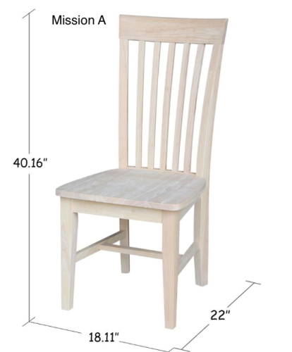 Custom Dining Chairs | Hand Sanded, Hand Stained, & Hand Finished