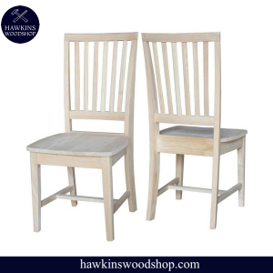 Enjoy fast, free nationwide shipping!  Owned by a husband and wife team of high-school music teachers, HawkinsWoodshop.com is your one stop shop for quality USA handmade industrial, modern, mid-century, and rustic furniture as well as imported furniture.  Get our Dining Chairs Hand Sanded, Hand Stained, & Finished w/ Your Choice of Colors (set of 2) on sale now!