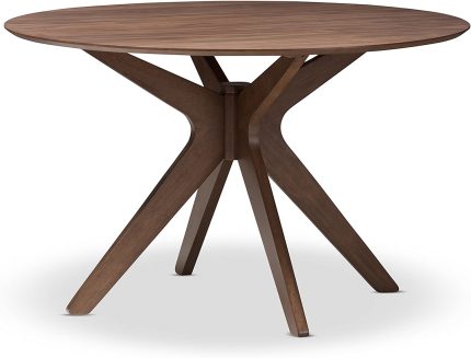 Monte Dining Table, Walnut Brown