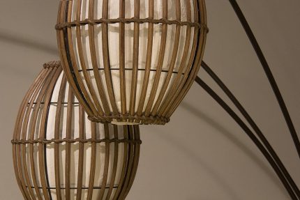 Adesso 4026-26 Maui Arc Lamp, 82 in, 3x60W Incandescent,13 CFL, Antique Bronze, 1 Floor Lamp