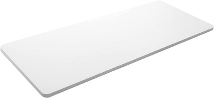 VIVO Universal 71 x 30 inch Table Top for Standard and Sit to Stand Height Adjustable Home and Office Desk Frames, 3 Section Desktop, White, DESK-TOP72-30W