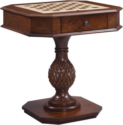 acme Bishop II Game Table, Cherry Cherry//Transitional