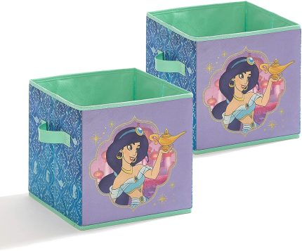 Idea Nuova Aladdin Set of 2 Durable Storage Cubes with Handles