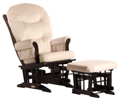 Dutailier Adele 0338 Glider Chair and Ottoman