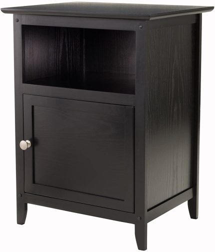 Winsome Wood Henry Accent Table, Black