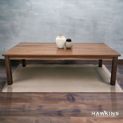 Hawkins Woodshop Walnut Dining Table 1a