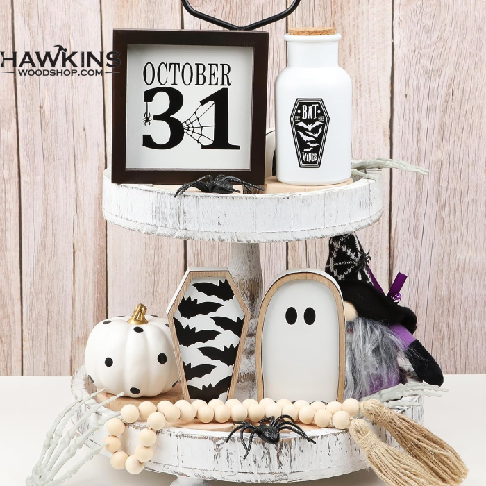 Halloween Raven Apothecary Bottle Style Wooden Decoration - Spooky  Farmhouse Tiered Tray Decorations For Home Desktop And Tabletop - Halloween  Signs And Ornaments - Temu Australia