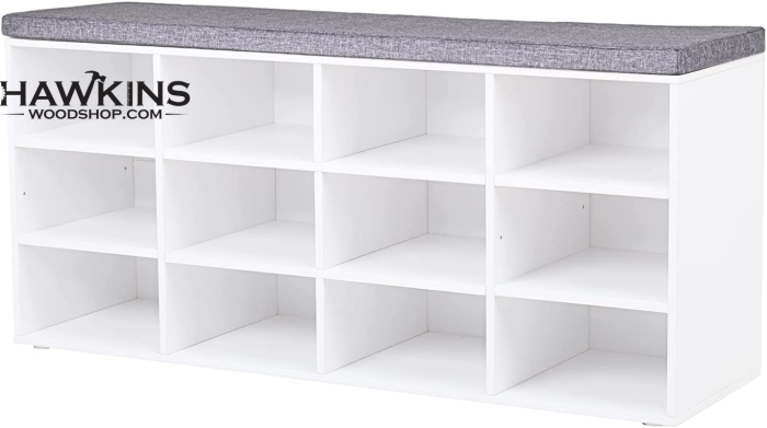  Shoe Rack Storage Organizer, Shoe Shelves 12 Tier Free Standing  Shoes Cabinet Shelf Portable, White Closet Shoe Racks With Doors Expandable  Stackable, Ideal Choice for Entryway, Hallway (72 Pairs) : Home