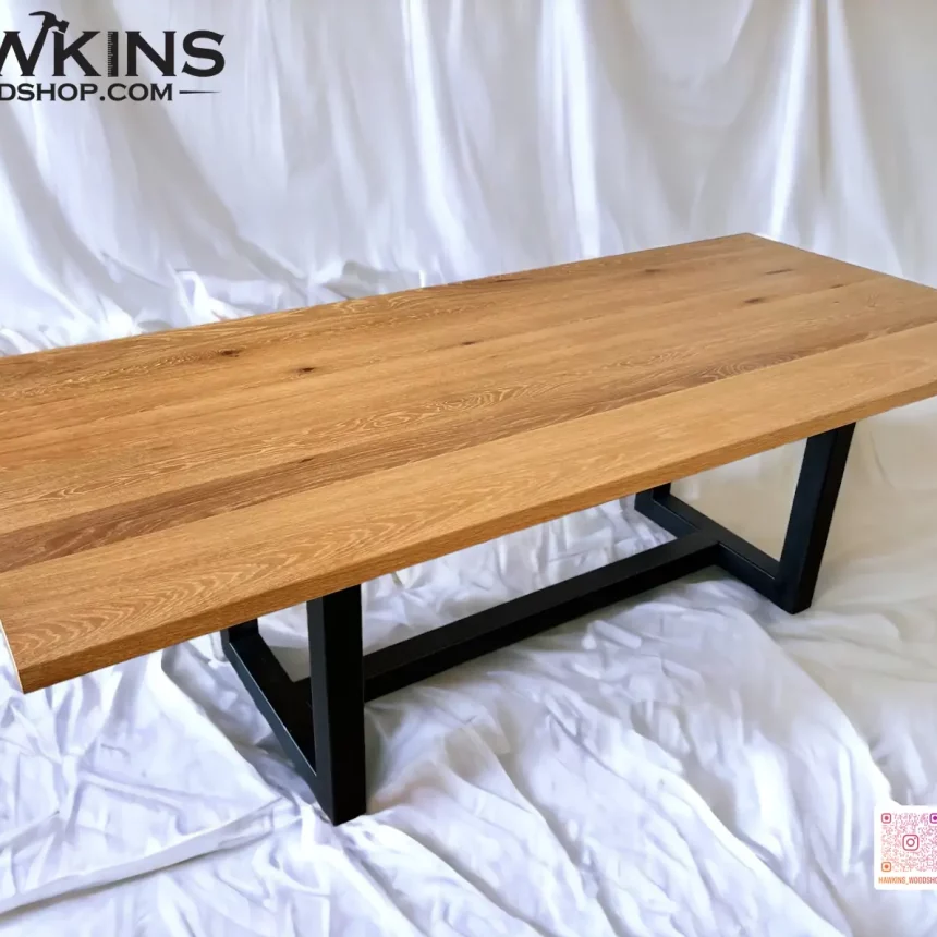Metal Table Legs, Industrial Table Legs, Steel Table Legs, Dining Tabl –  Strong Oaks Woodshop
