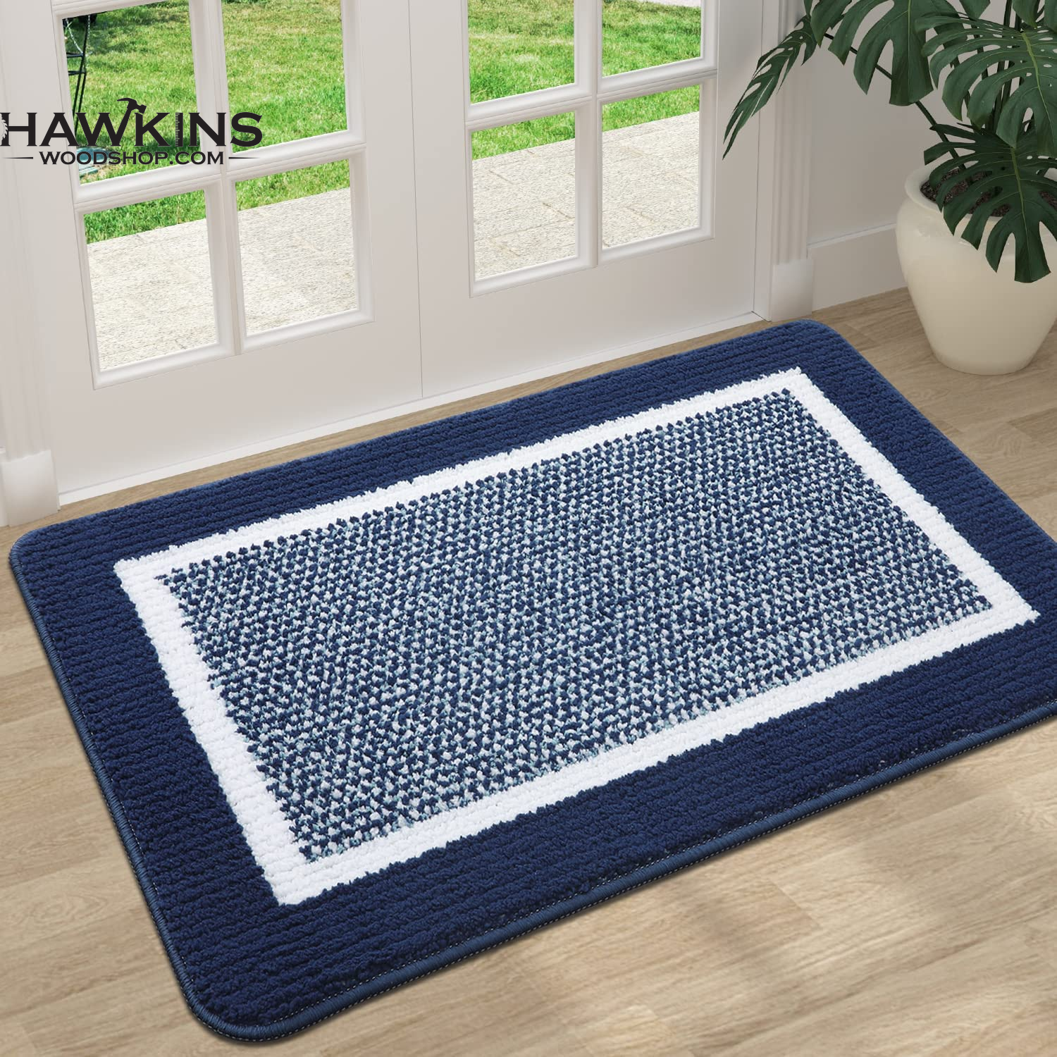 1pc Front Door Mat Welcome Mats For All Weather, Anti-slip TPR Backing  Entryway Mats For Shoe Scraper, Ideal For Inside Outside Home High Traffic  Area