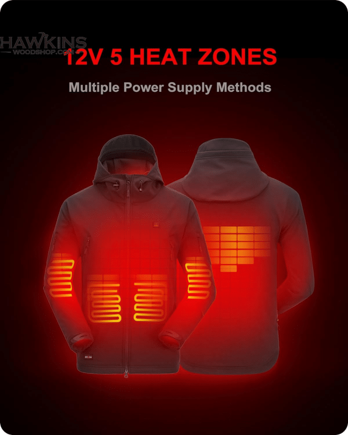 Heated Pants,Usb 5V Heating Pants for Men Women Outdoor Winter Heating  Trouser,8 Heating Zone,Battery Not Included –