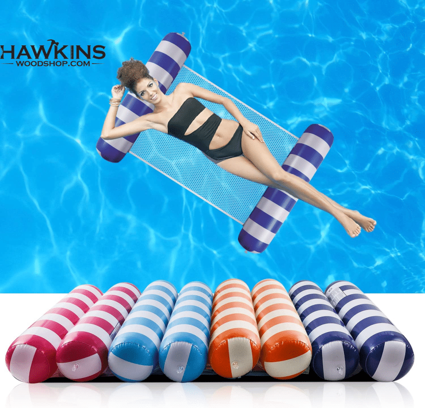 Hammock inflatable pool discount float