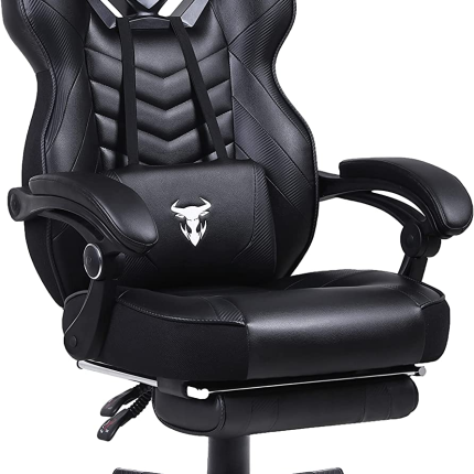 Efomao Desk Office Chair,Big High Back PU Leather Computer Chair